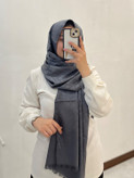شال ابریشم طرح کوچ های کوالیتی تک رنگ